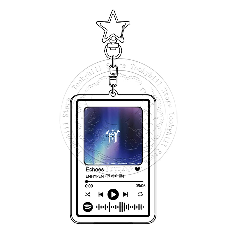 ENHYPEN Music Keychain Keyring Accessories
