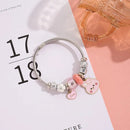 Bangtan21 Edelstahl-Kettenarmbänder für Damen