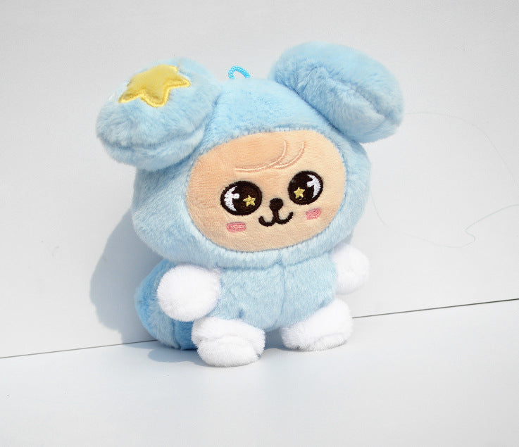 Stray Kids SKZOO Cute Blue Cover Plush Dolls Merch