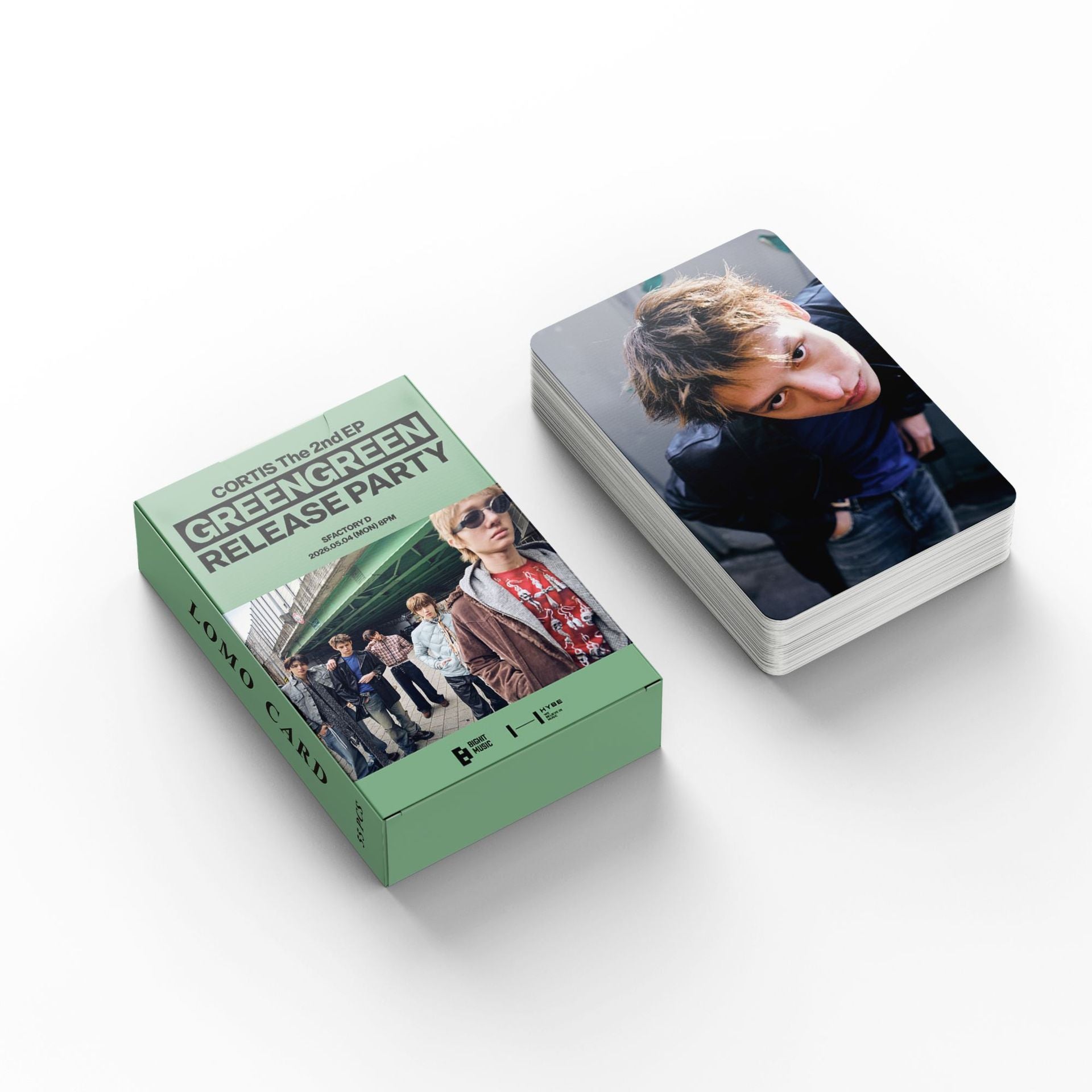 Cortis 2026 Green Green Lomo Cards
