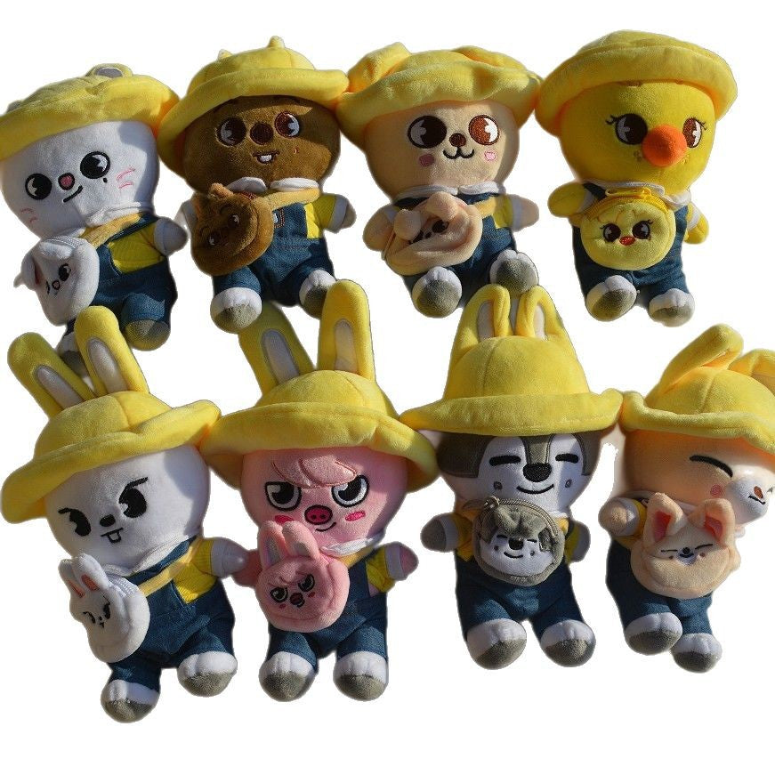Stray Kids SKZOO Plush Doll with Hat