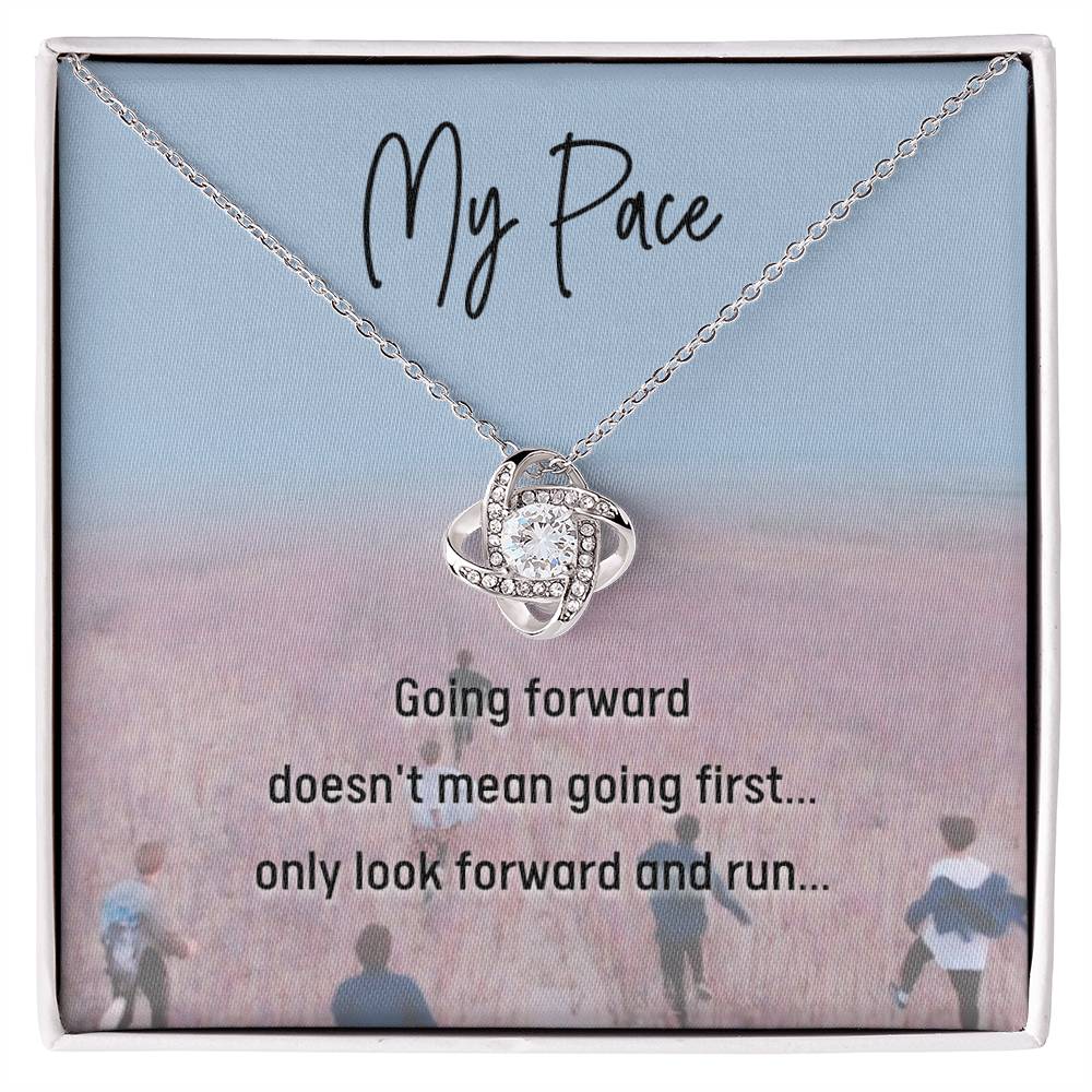 My Pace Stray Kids Love Knot Necklace