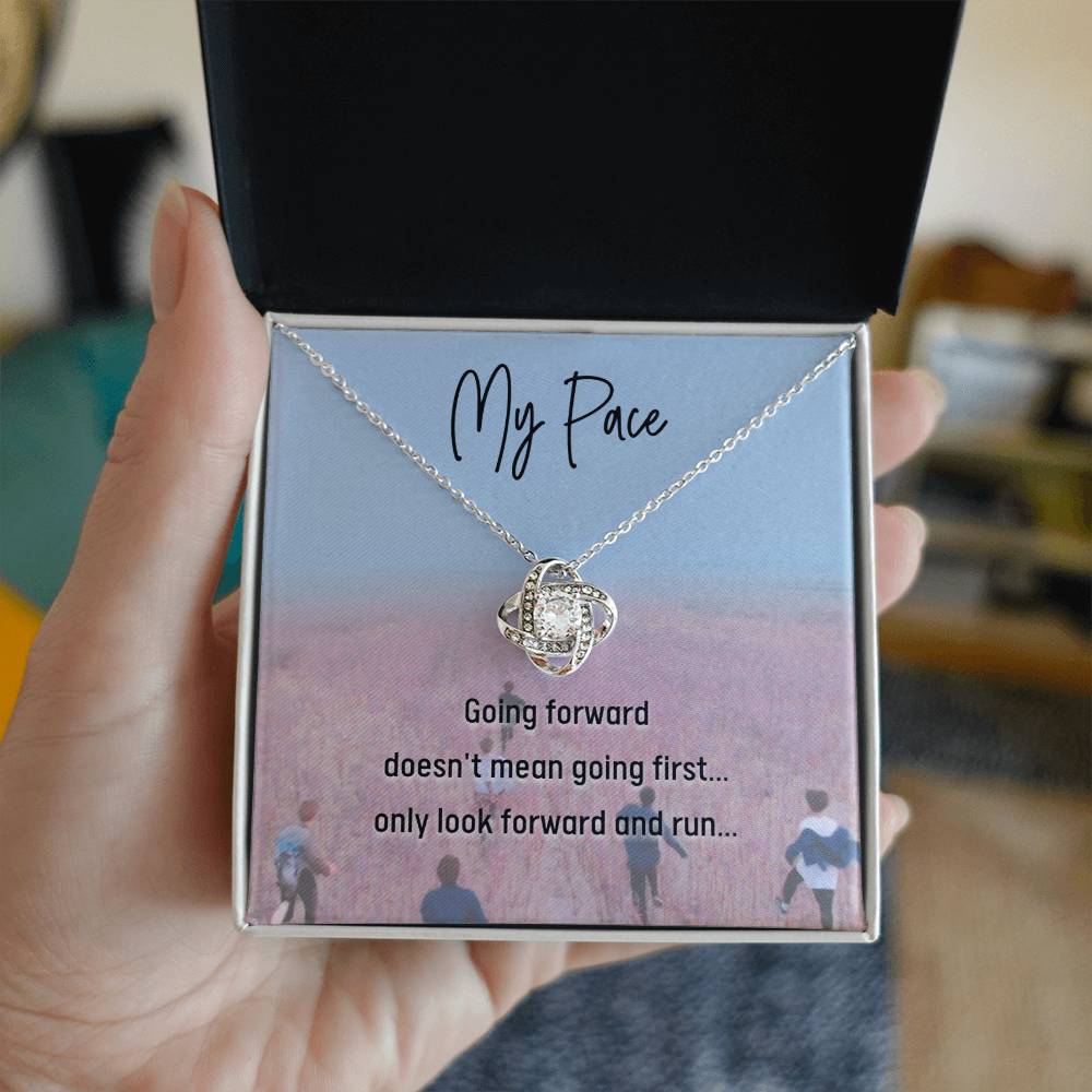 My Pace Stray Kids Love Knot Necklace