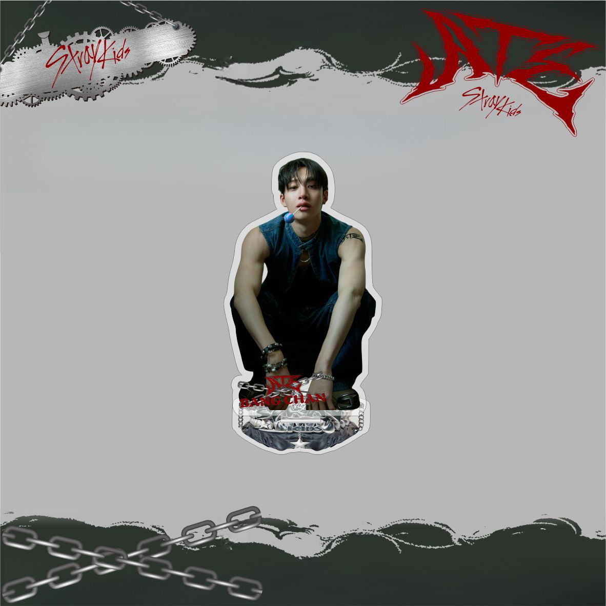 Stray kids New Mini Album "ATE" Standee