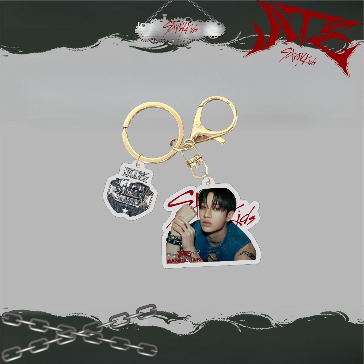 Stray Kids "ATE" Keychains
