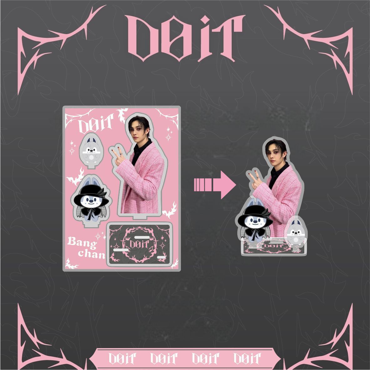 Stray Kids NEW Song Do IT Standee Merch