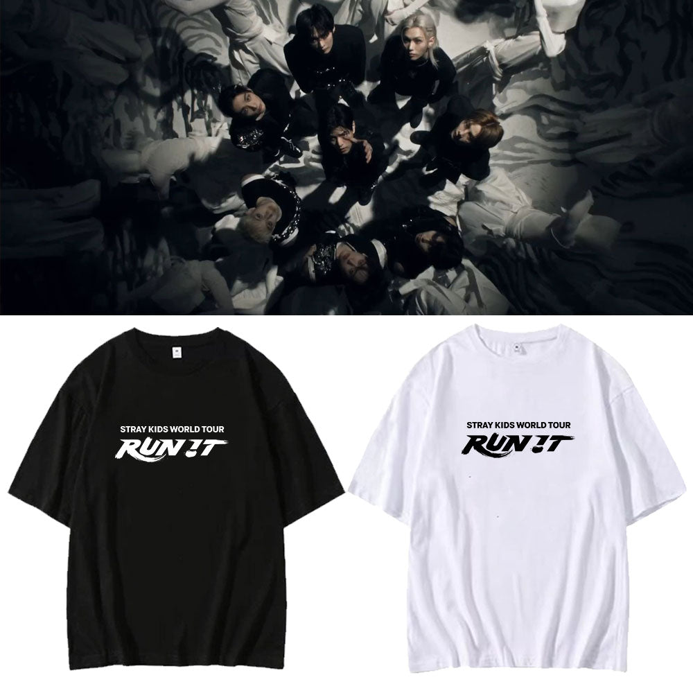 Stray Kids Run It 2026 New Album Shirt