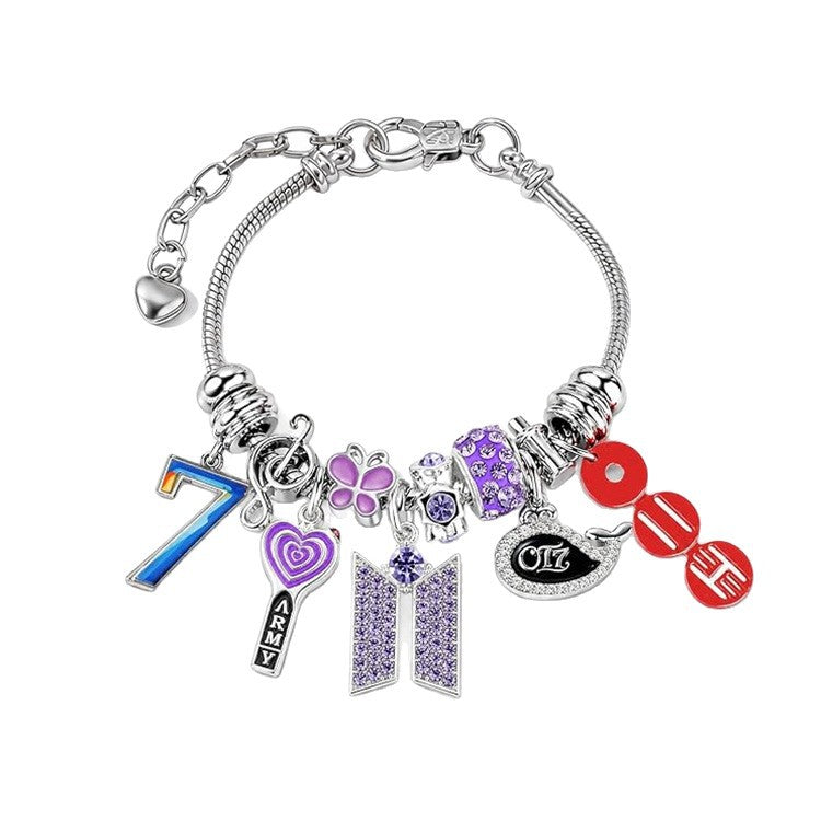Bangtan Boys Alloy 2026 Cute Bracelet Accessories