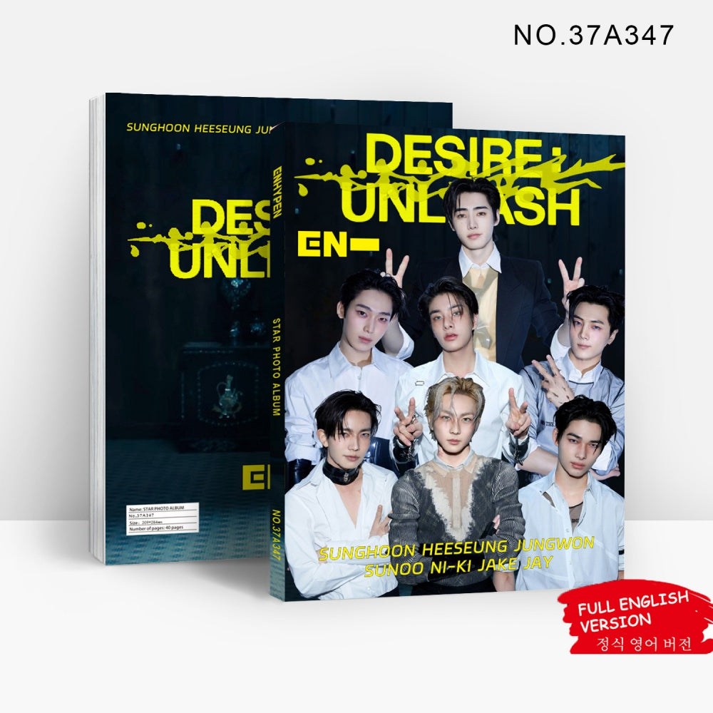 Enhypen Desire Unleash Photobook Collection