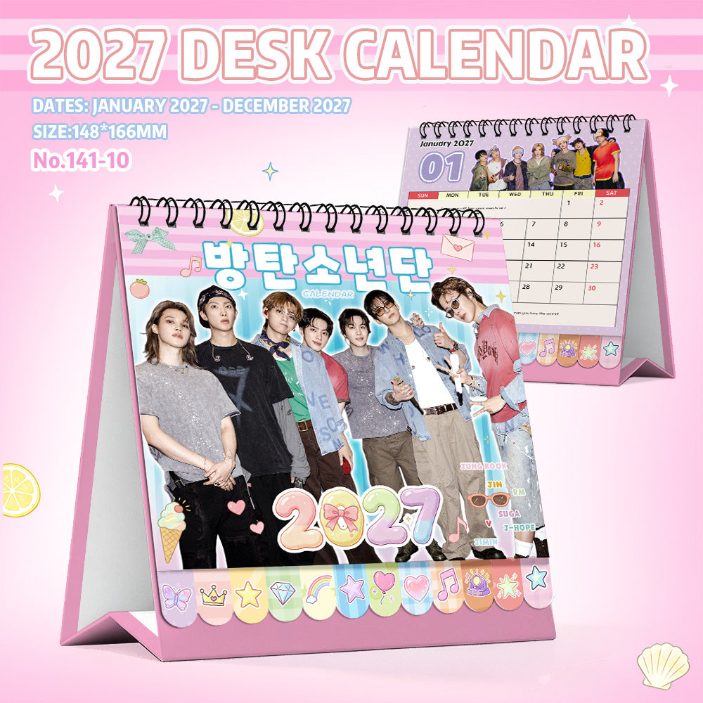 Bangtan Boys 2027 Calendar Merch