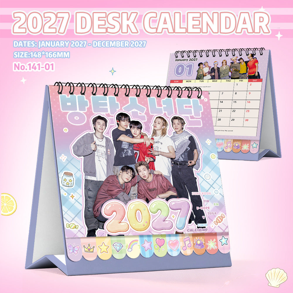 Bangtan Boys 2027 Calendar Merch