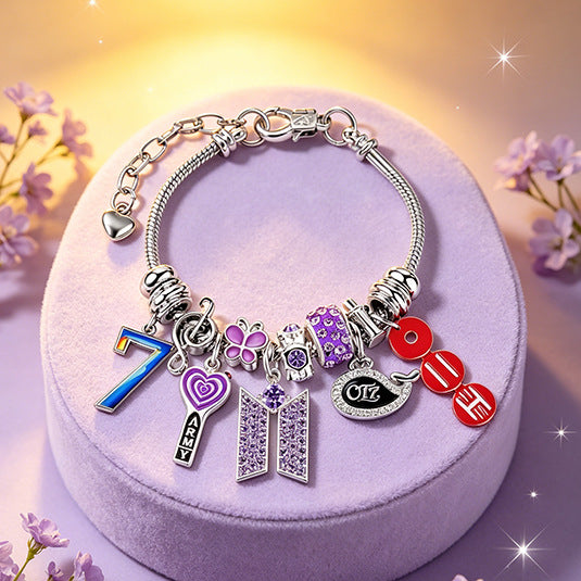 Bangtan Boys Alloy 2026 Cute Bracelet Accessories