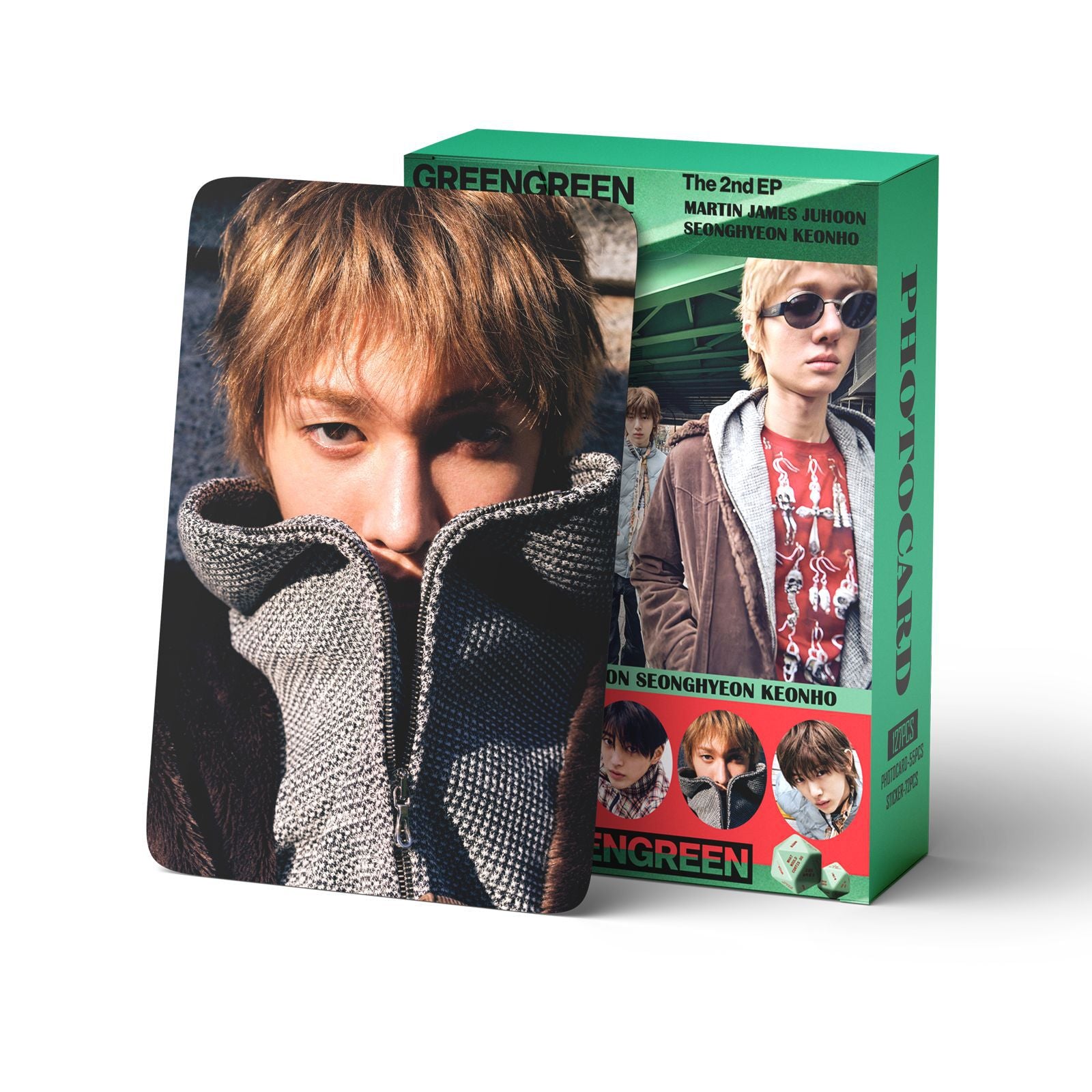 Cortis 2026 Green Green Photocards Merch