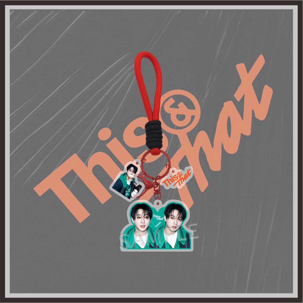 Straykids This & That Keychain Orange Accessories