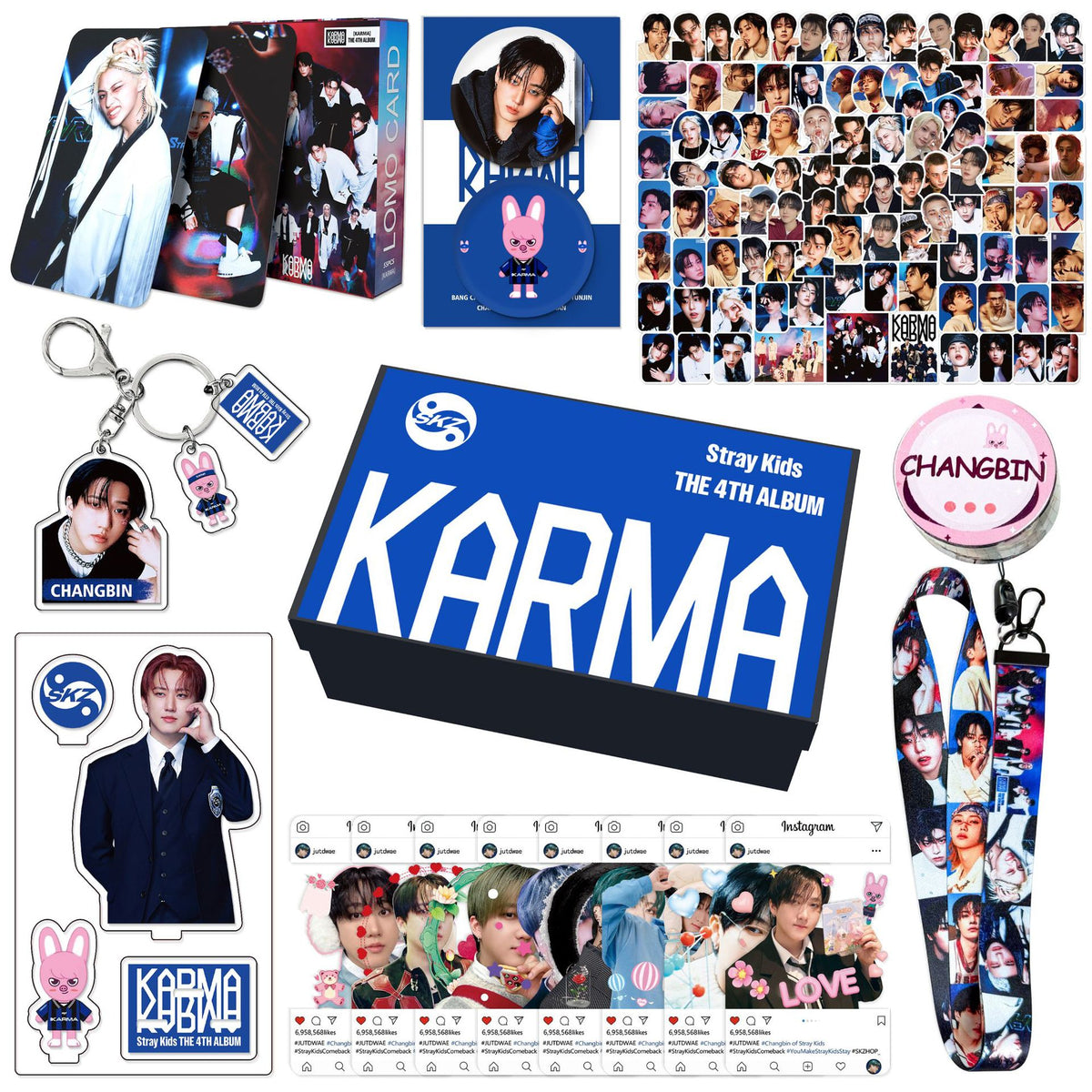 Stray Kids KARMA Album Solo Member Gift Box