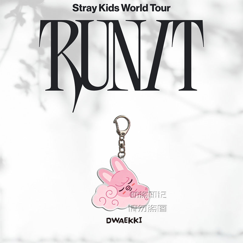 Straykids Skzoo Cute Run It Keychain Accessories