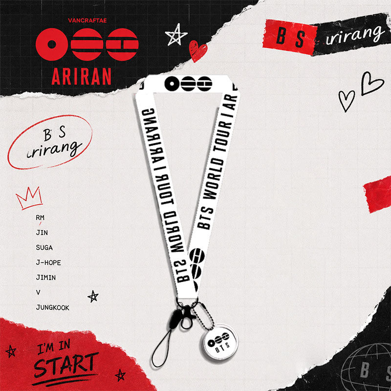 Bangtan Army Arirang 2026 Lanyard Accessories
