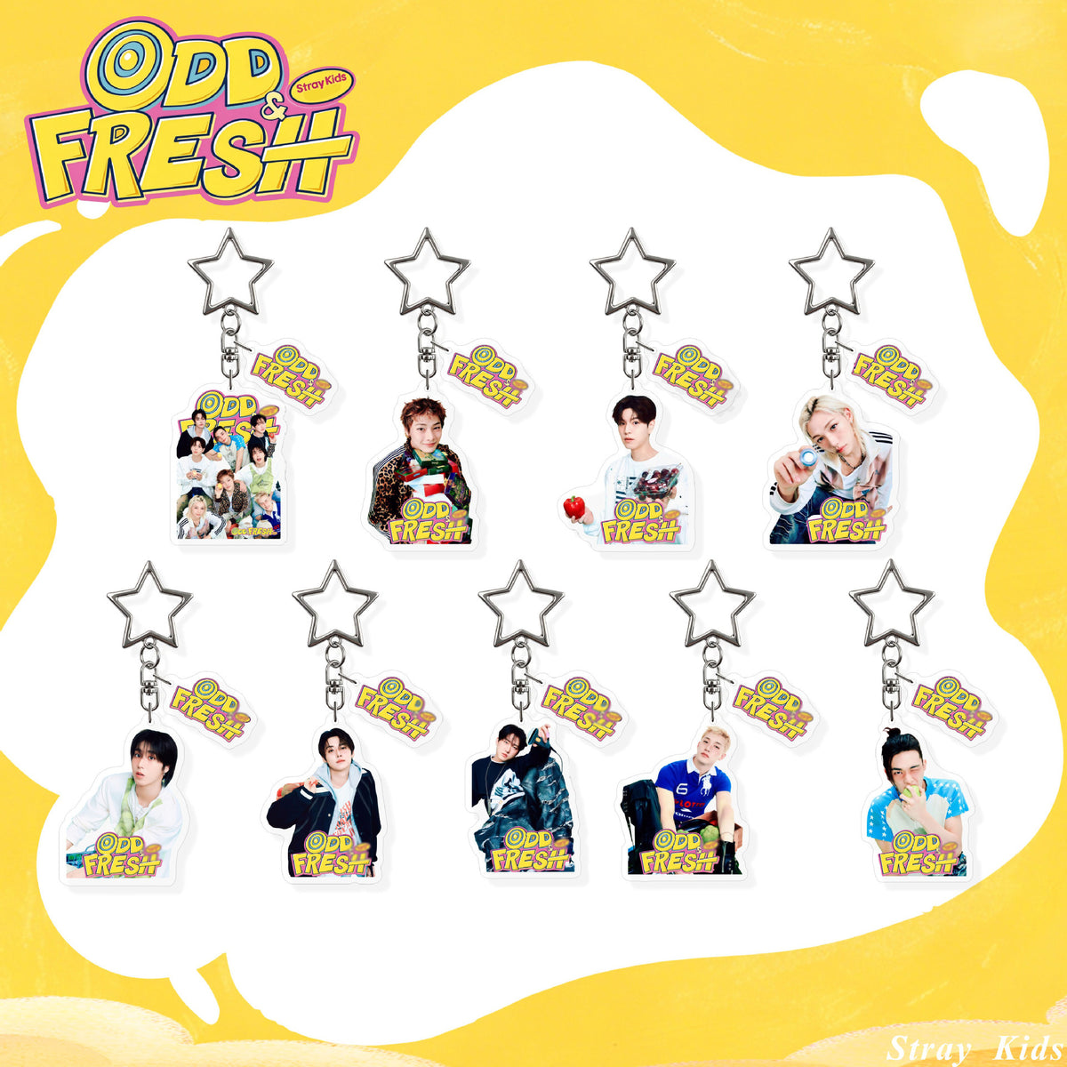 Stray Kids Odd Fresh 2026 Keychain Accessories