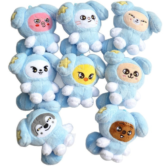 Stray Kids SKZOO Cute Blue Cover Plush Dolls Merch