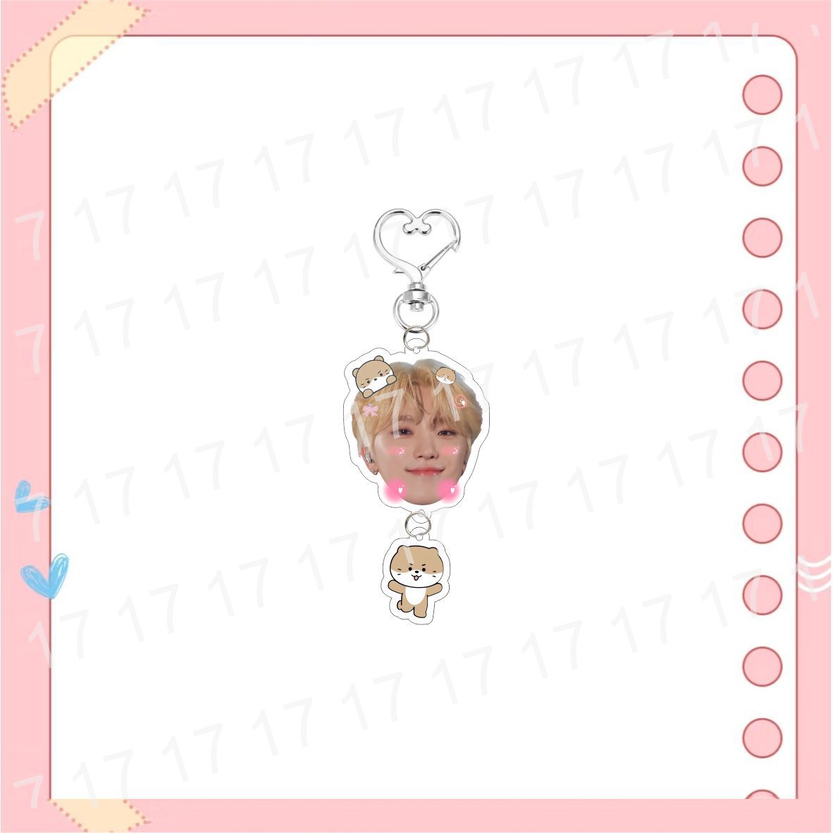 SVT New 2026 Cute Head Keychain Accessories