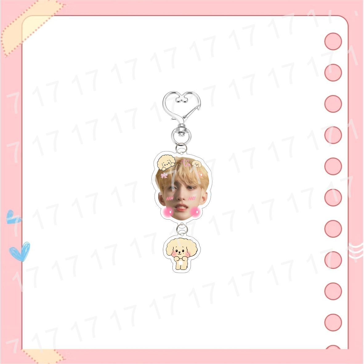 SVT New 2026 Cute Head Keychain Accessories