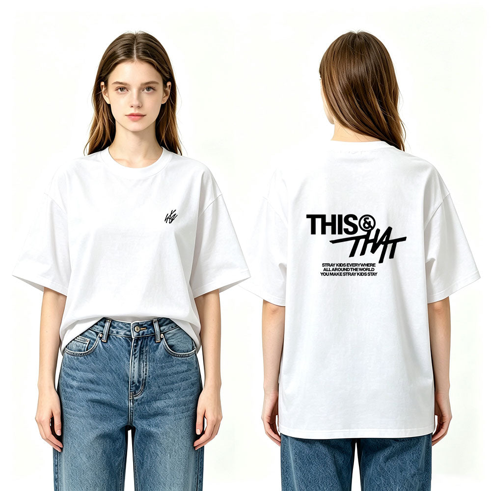 SKZ This or That Minimalist Shirt 2026 Merch