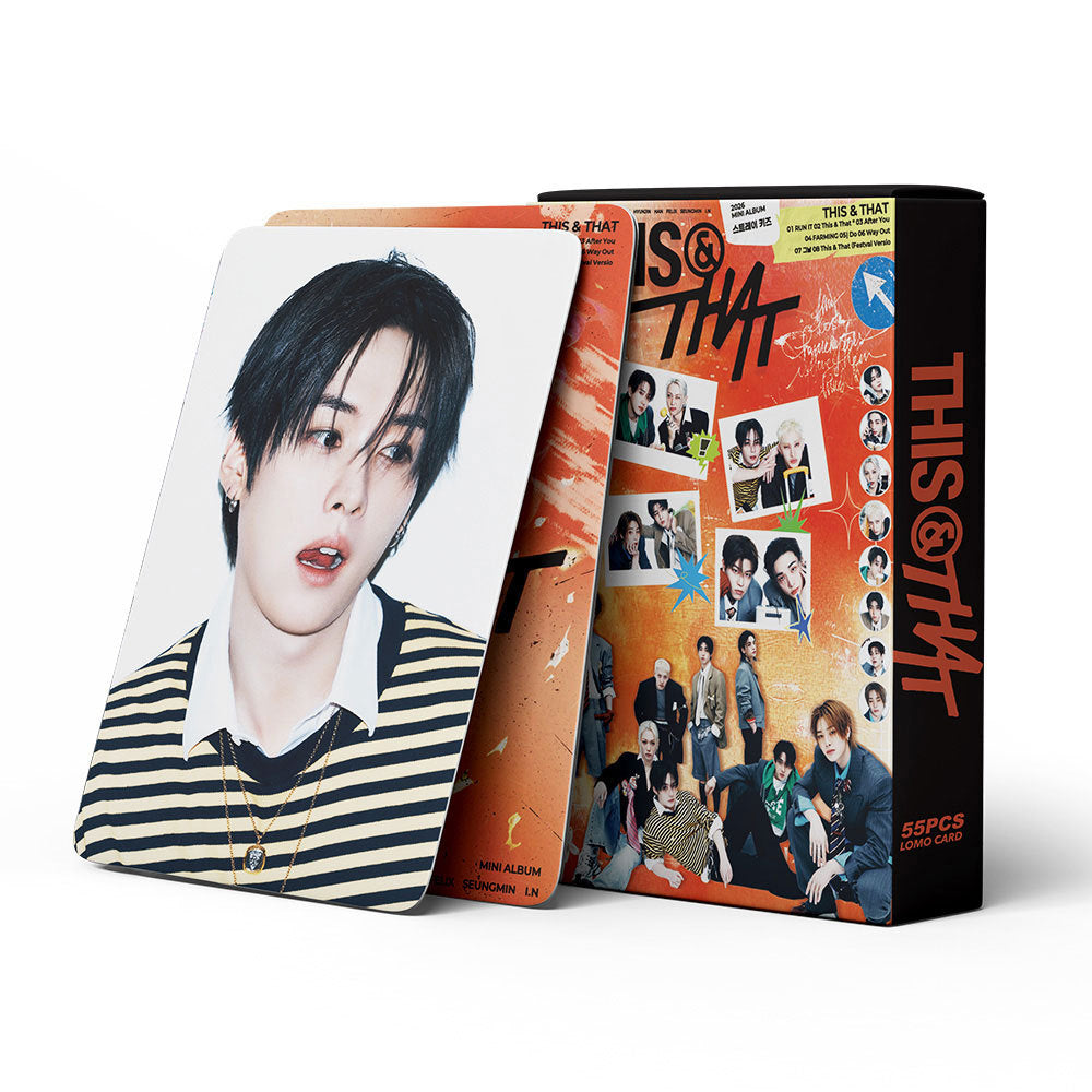 Stray Kids This & That Lomo Cards Collection
