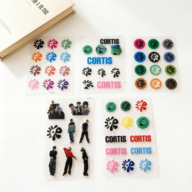 CORTIS Cute Sticker Accessories