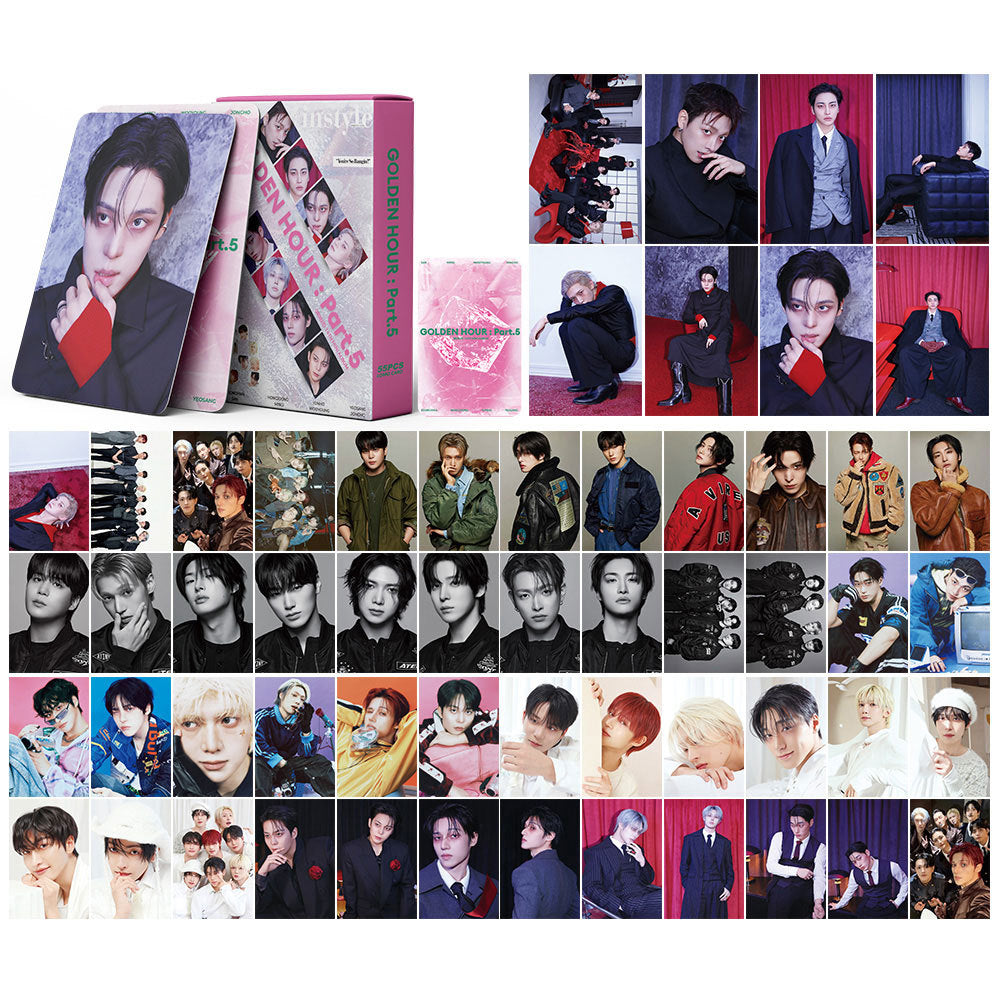 ATEEZ New Album Golden Hour Part 5 2026 Photocards