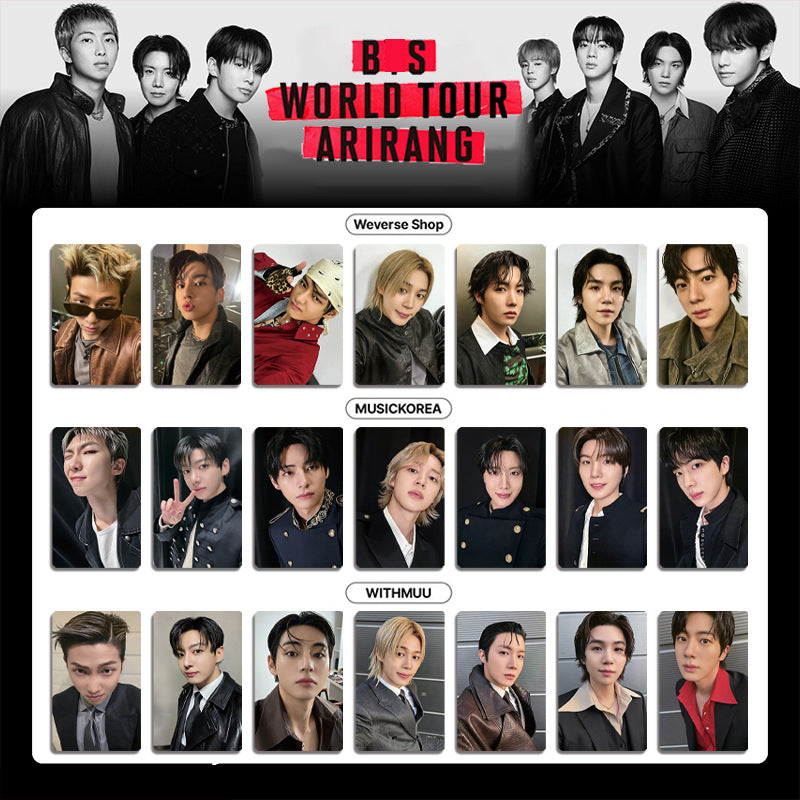 Bangtan Boys Weverse R2 Global Photocards Collection
