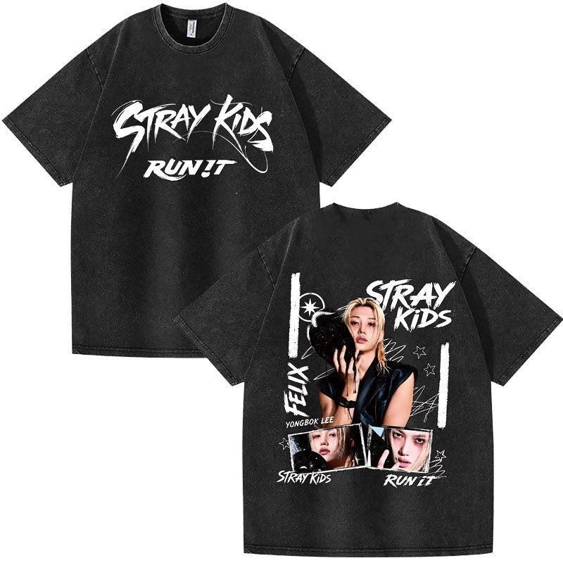 Stray Kids Run It 2026 New Member Shirt Merch