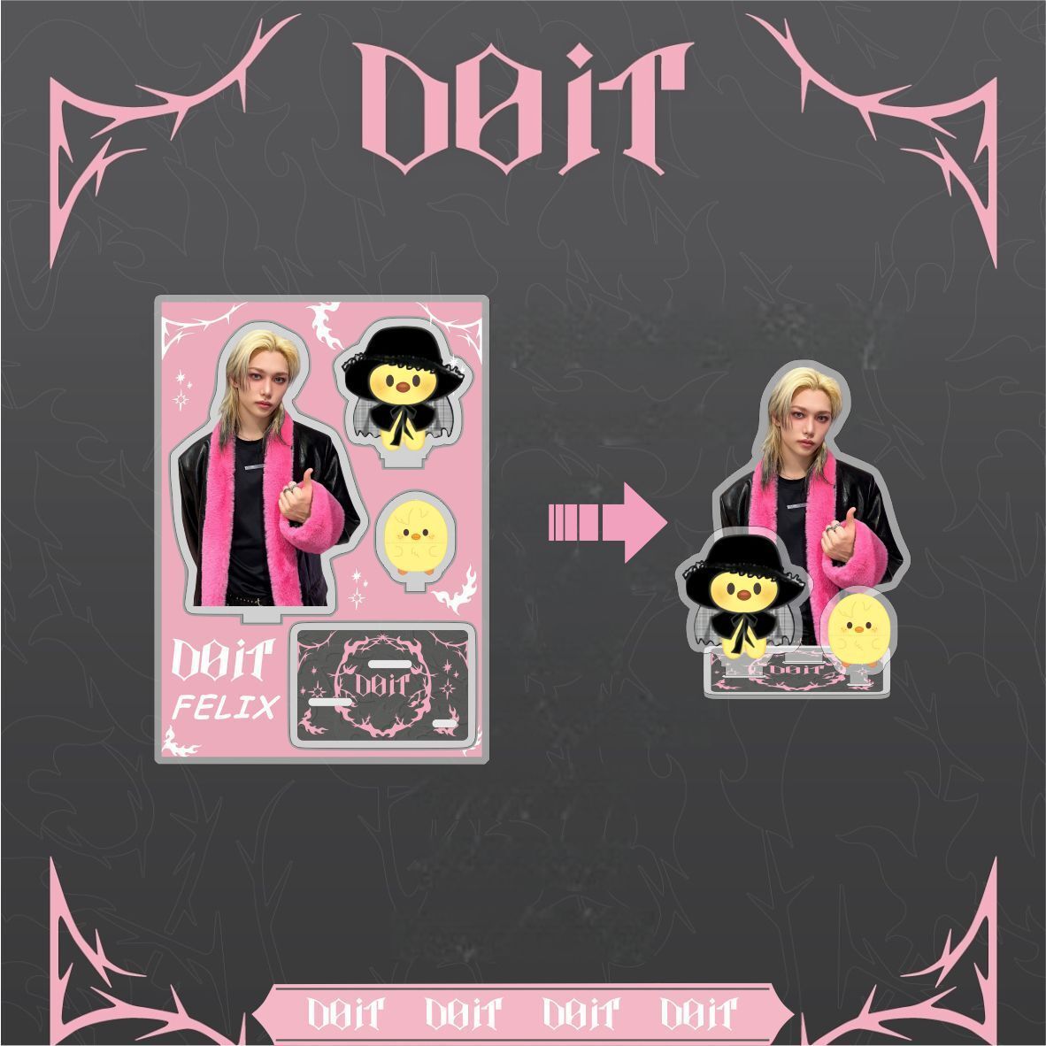 Stray Kids NEW Song Do IT Standee Merch