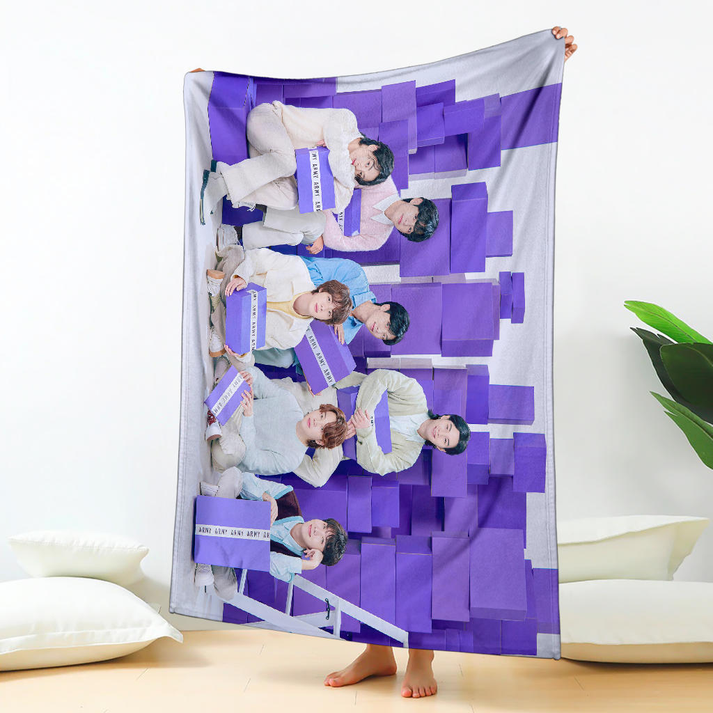 Bangtan Boys 10th Anniversary Blanket