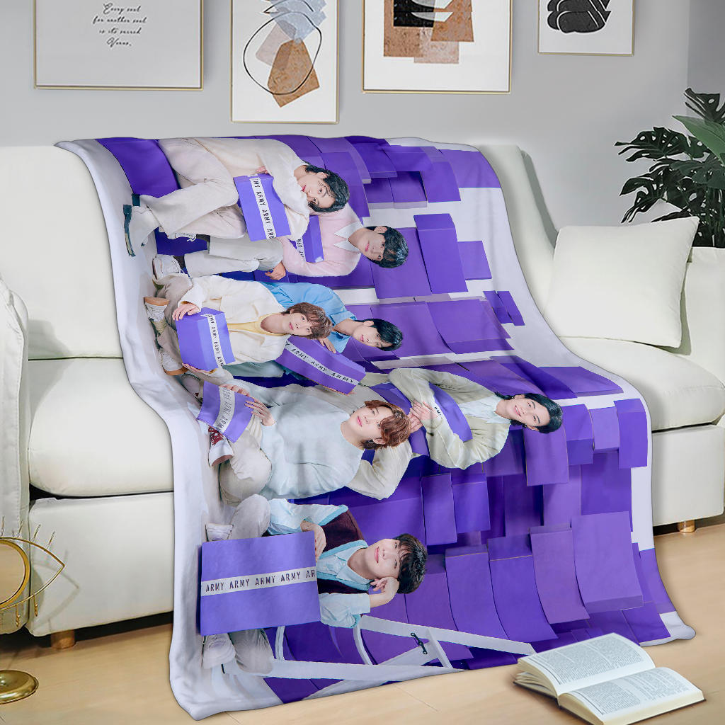 Bangtan Boys 10th Anniversary Blanket