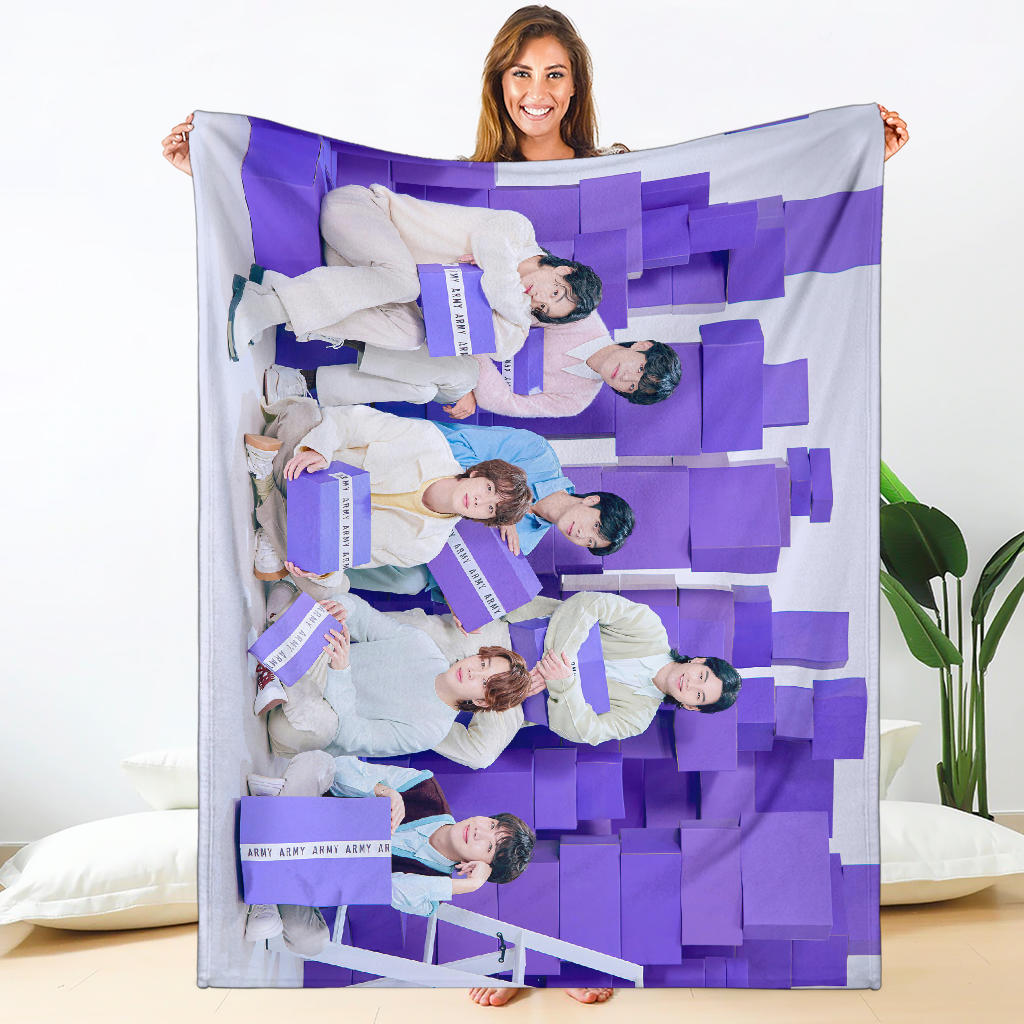 Bangtan Boys 10th Anniversary Blanket
