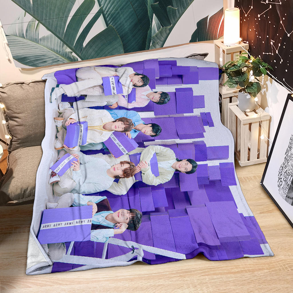 Bangtan Boys 10th Anniversary Blanket