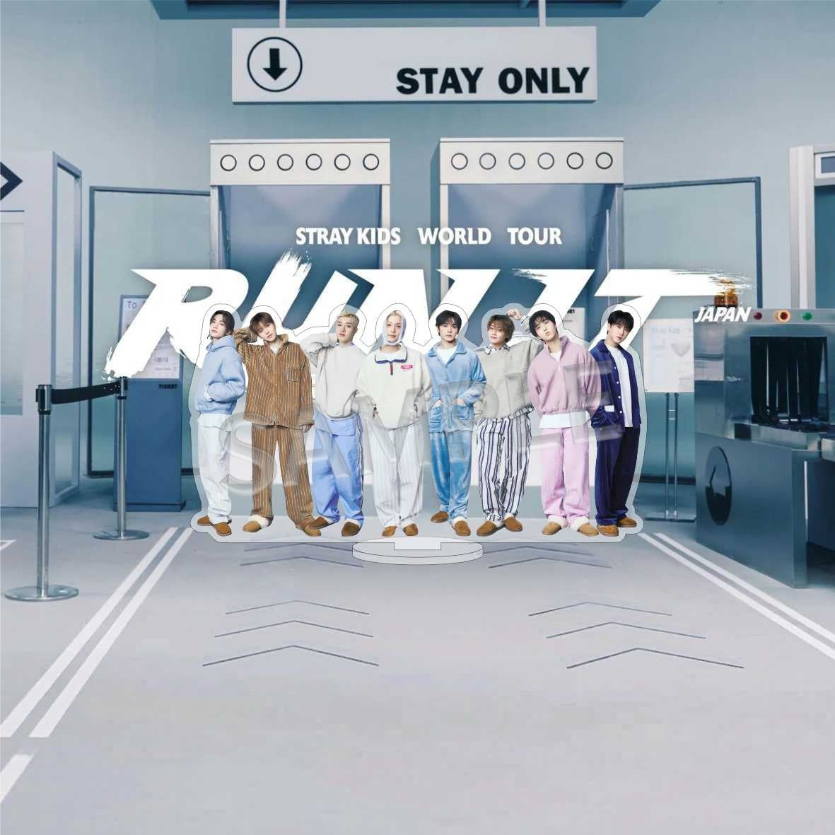 Stray Kids Run It 2026 Standee Merch
