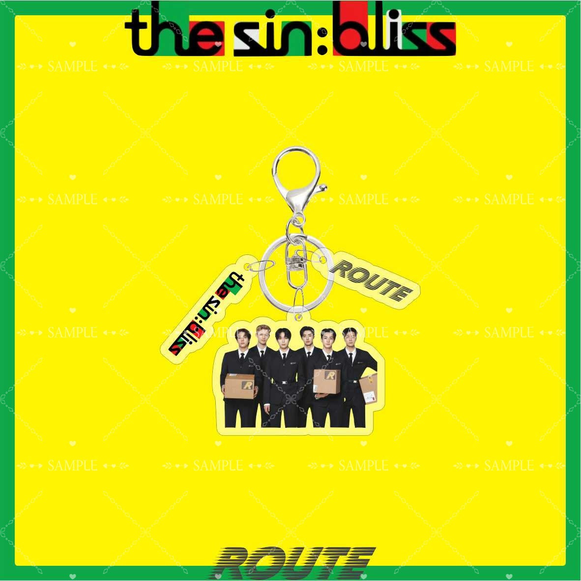 Enyhpen The Sin Bliss Route 2026 Keychain Accessories