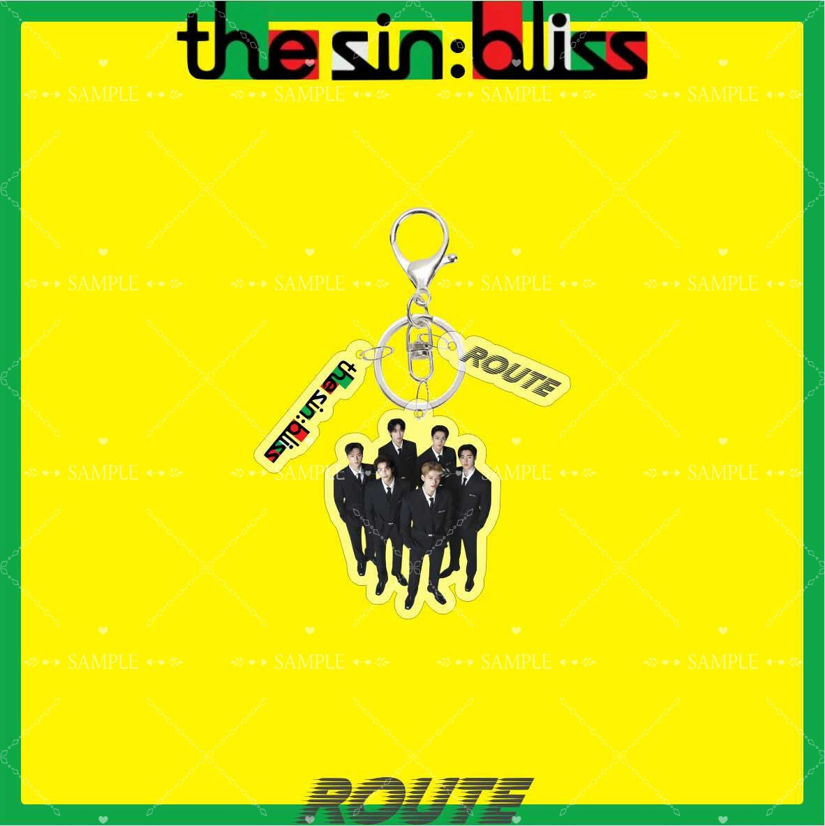Enyhpen The Sin Bliss Route 2026 Keychain Accessories