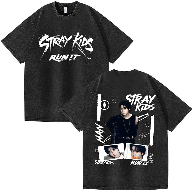 Stray Kids Run It 2026 New Member Shirt Merch