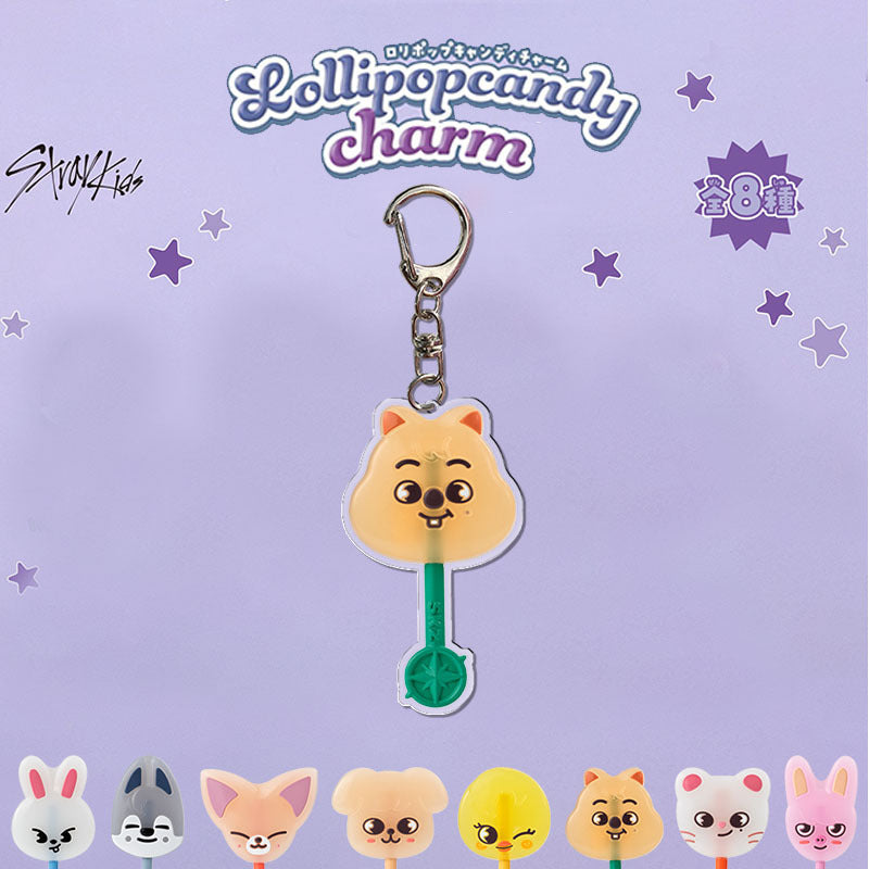 Stray Kids SKZOO Lollipop Candy Keychain