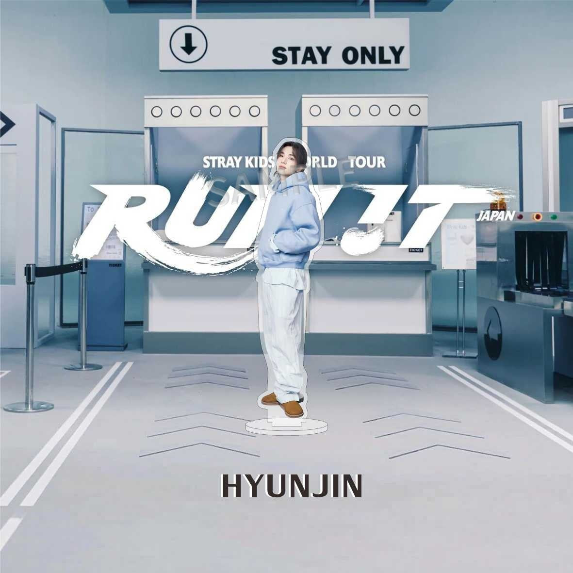 Stray Kids Run It 2026 Standee Merch