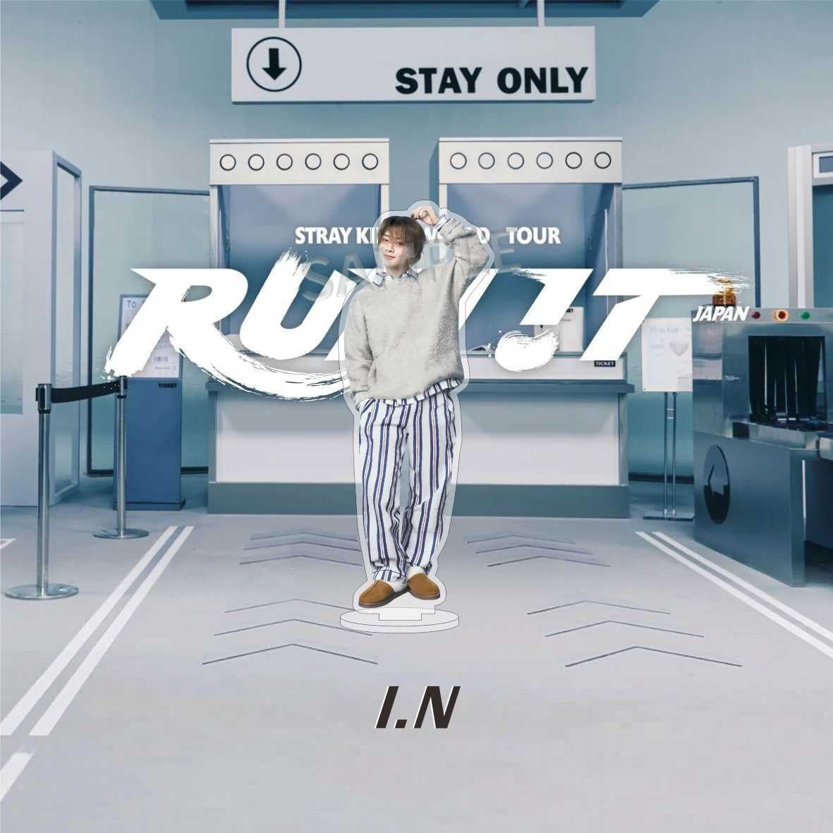 Stray Kids Run It 2026 Standee Merch