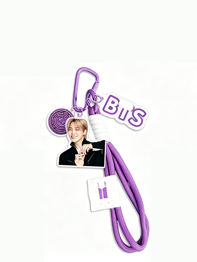Bangtan Boys 2026 Arirang Cute Purple Keychain