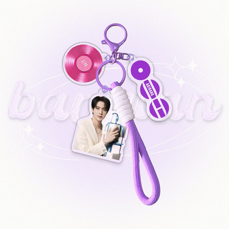 Bangtan Boys 2026 Arirang Purple Cute Keychain