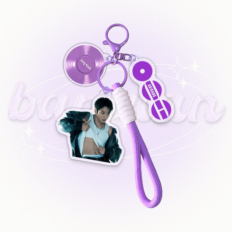 Bangtan Boys 2026 Arirang Purple Cute Keychain