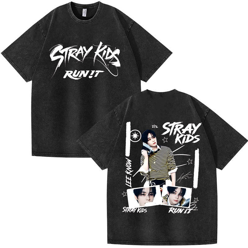 Stray Kids Run It 2026 New Member Shirt Merch