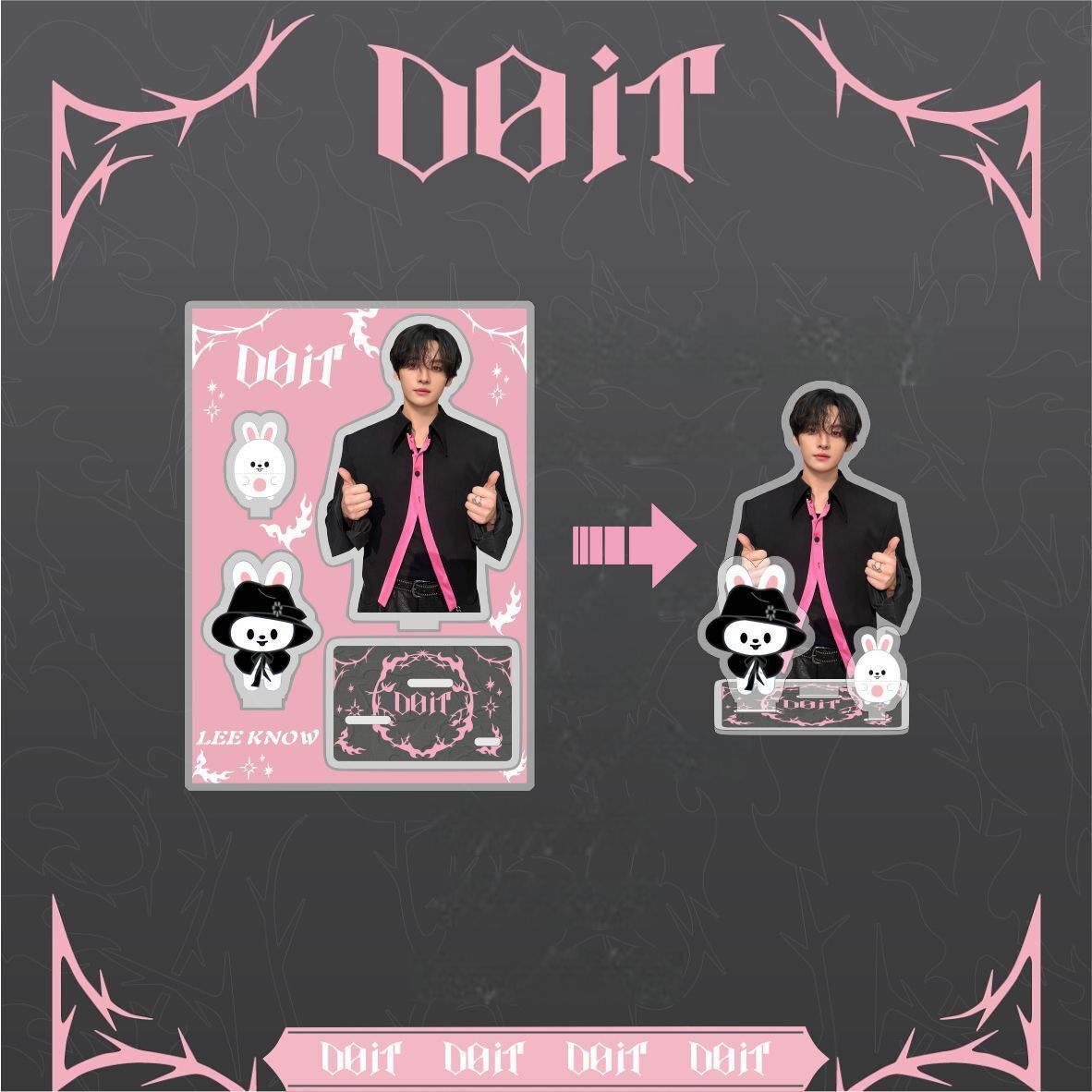 Stray Kids NEW Song Do IT Standee Merch