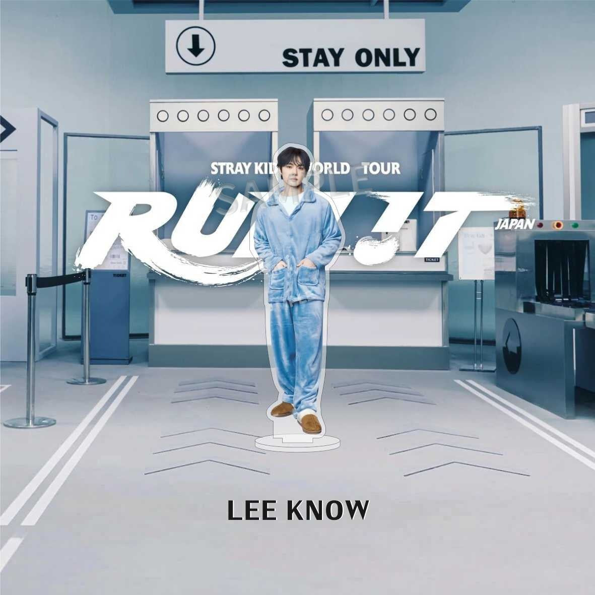 Stray Kids Run It 2026 Standee Merch
