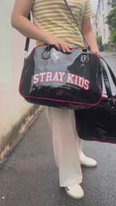 Stray Kids PU Duffel Travel Bag